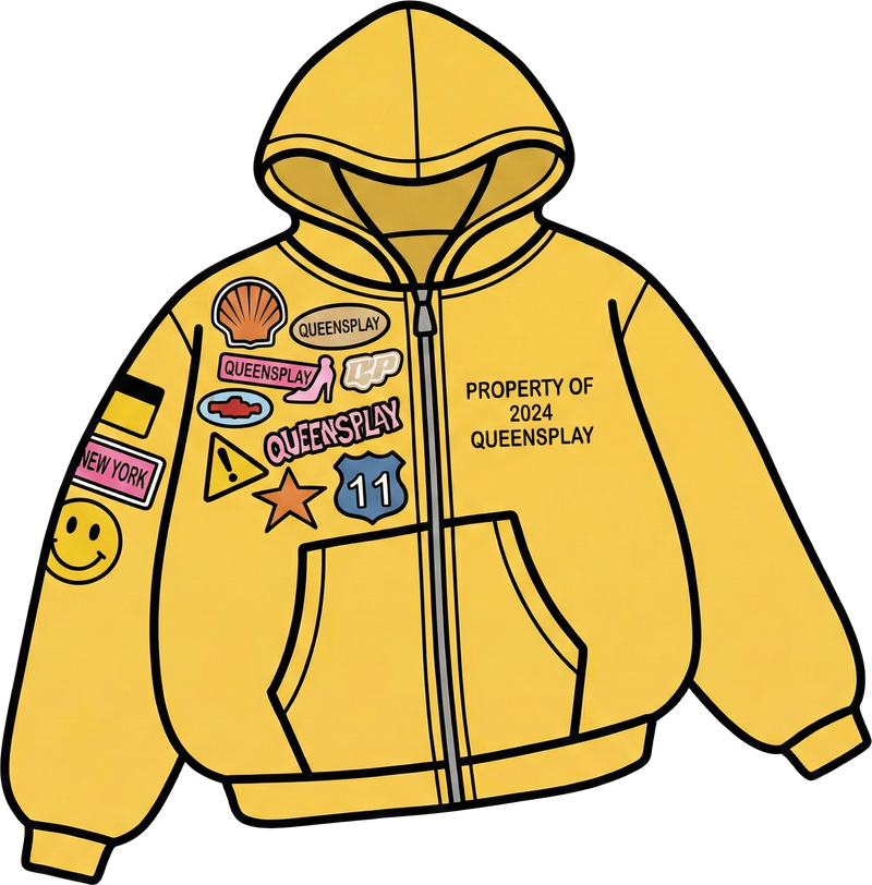Lemon Zip-Up Jacket
